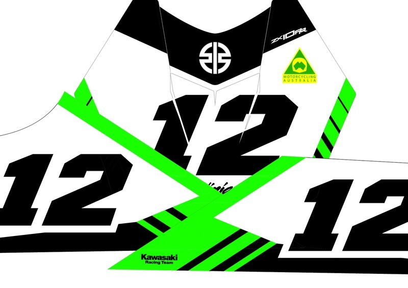 Kawasaki ZX10RR 2022 Number plate kit