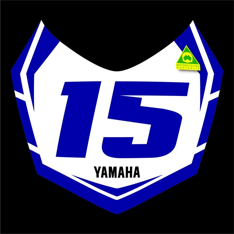 Yamaha R6 2017 - 2023 Racing Number Plate Kits