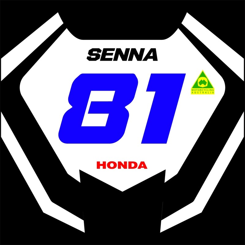Honda CBR600 2021-23 Number Plates