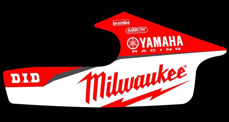 2017 - 2023 Yamaha R6 Swing Arm decals