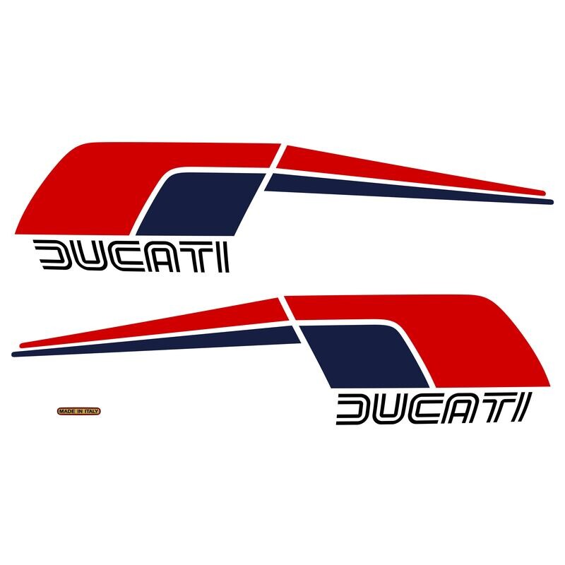 Ducati Tank Custom Decals
