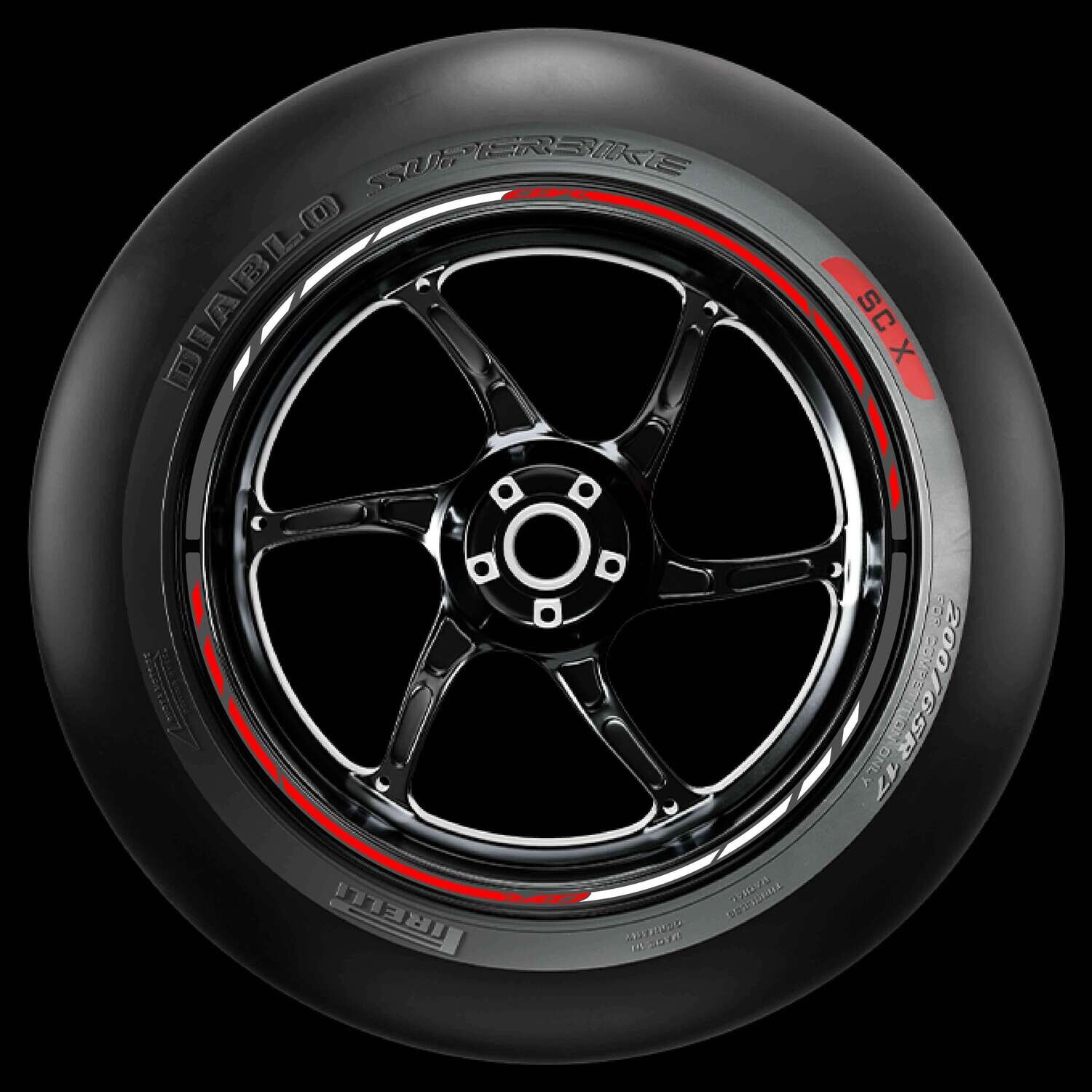 Honda CBR Wheel Graphics