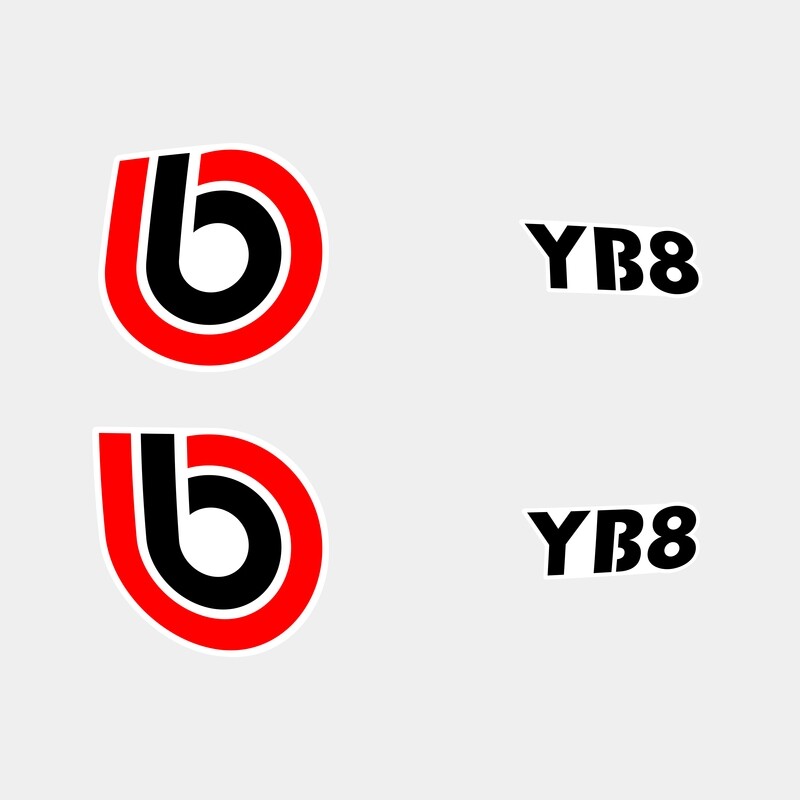 Bimota YB8 Decals