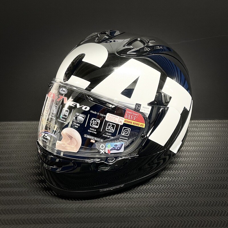 Arai RX7 Personalised Ducati Graphics