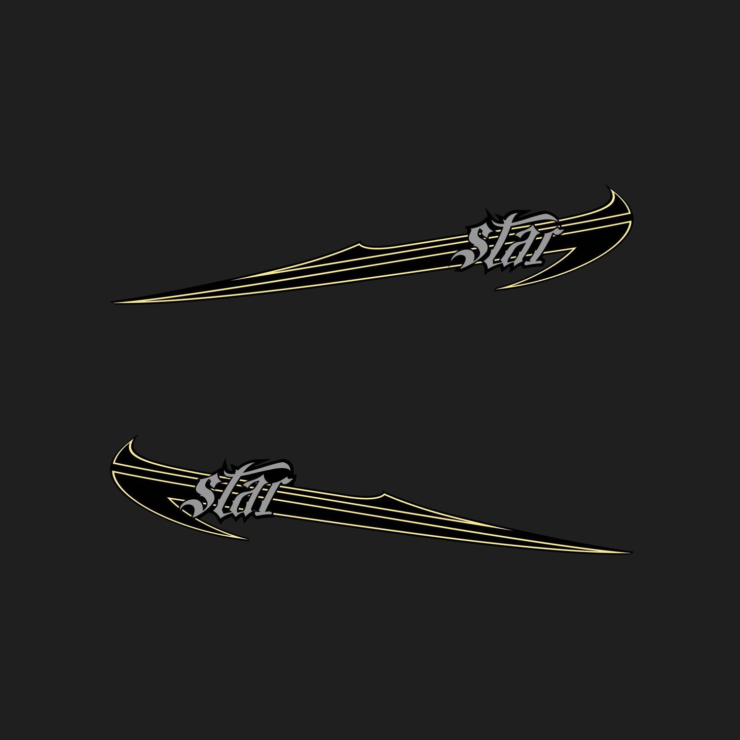 Yamaha Star Tank Decals