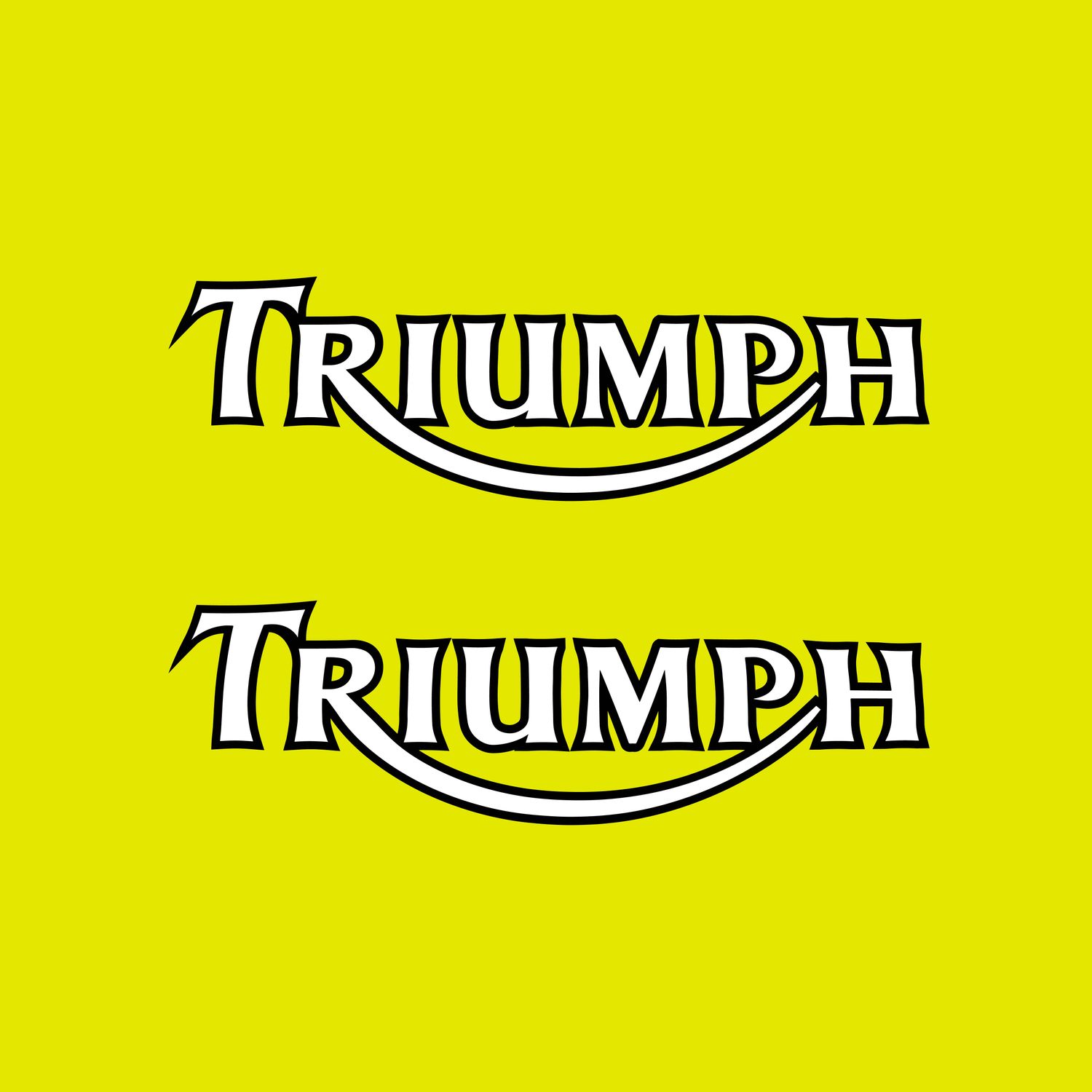 Triumph Tank Decals