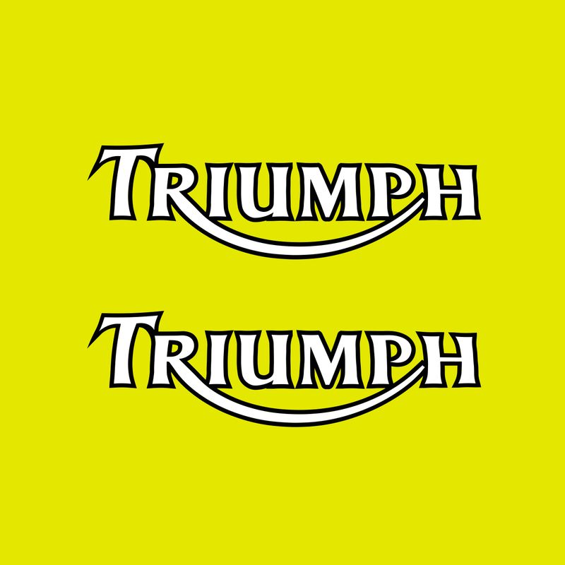 Triumph Tank Decals