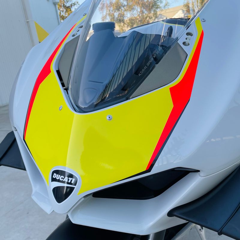 Ducati V4S &#39;Yellow&#39; Graphics Kit
