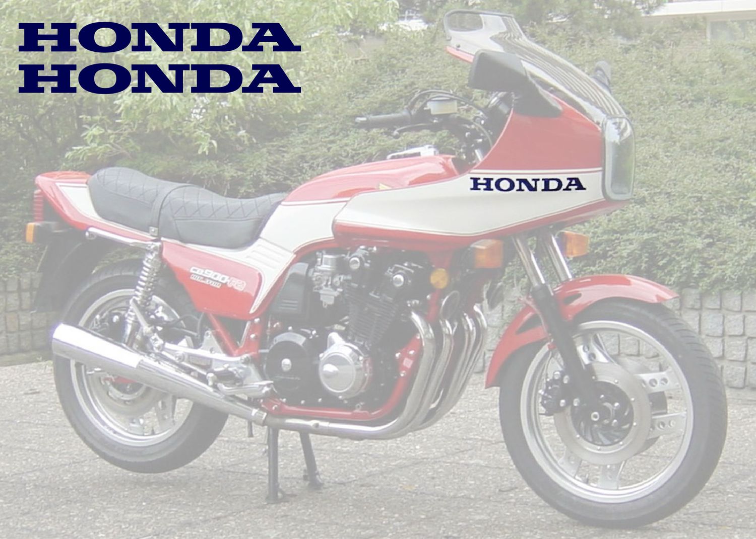 CB900F2 &#39;HONDA&#39; Decals