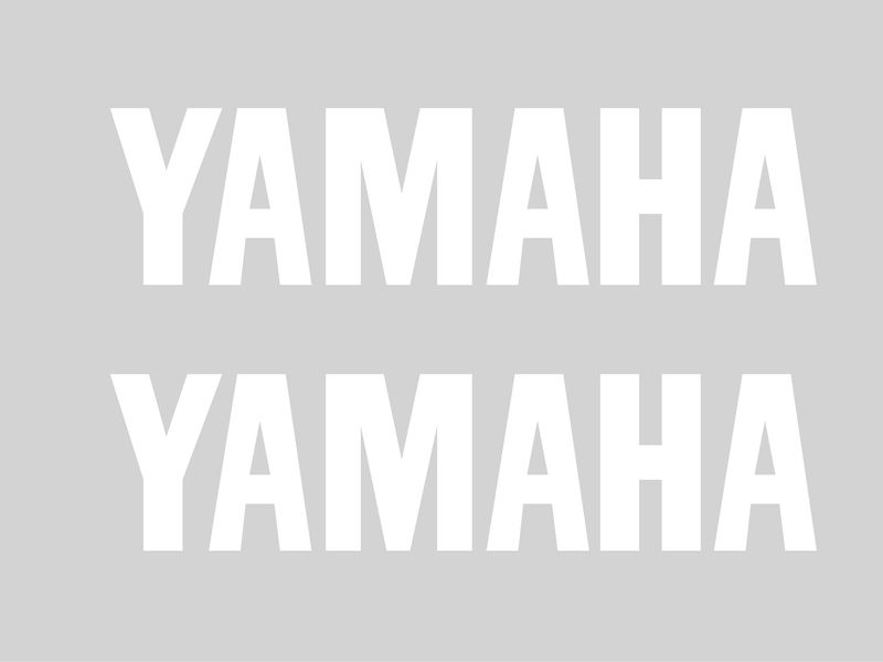 Yamaha Tank Decals