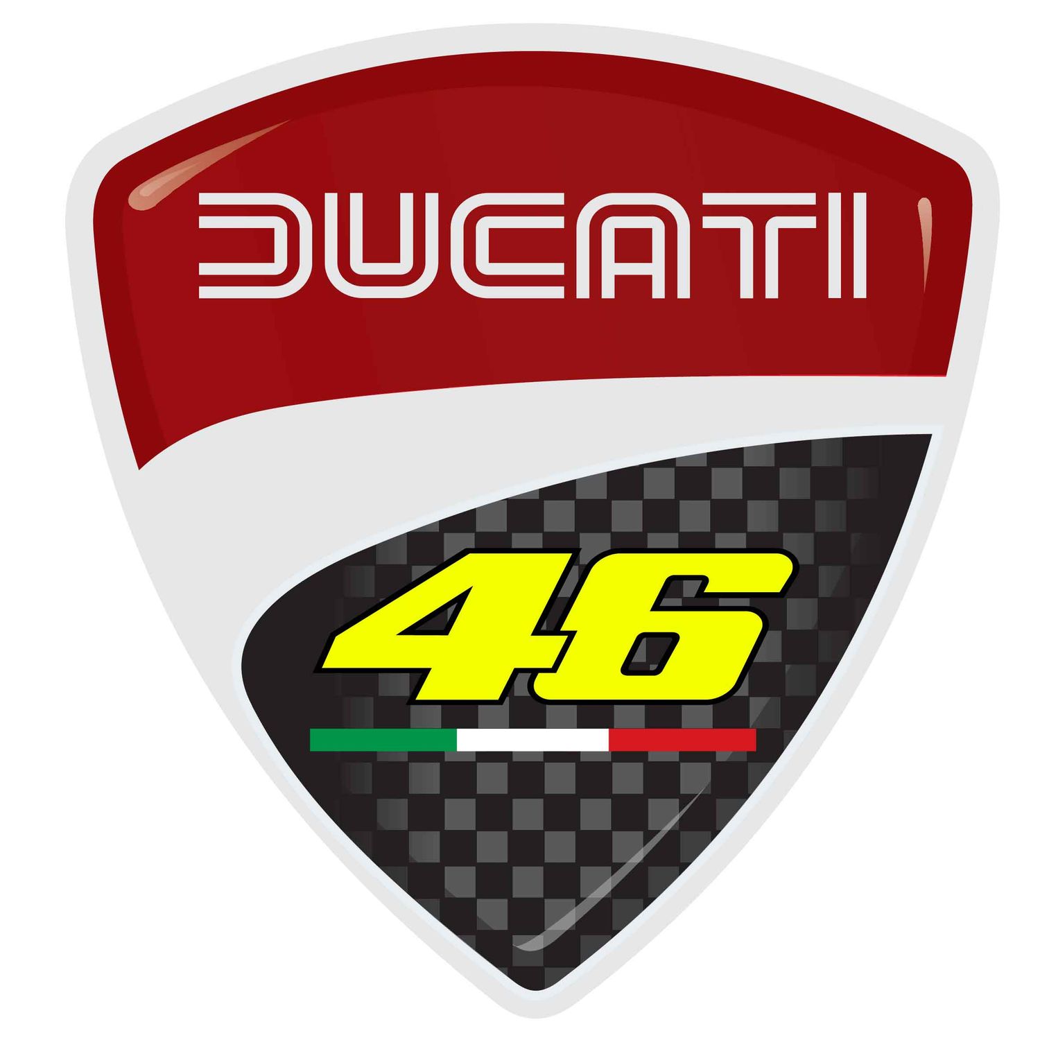 Customised Ducati &#39;46&#39; Logo
