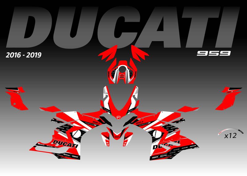 2016 - 2019 Ducati 959 RED