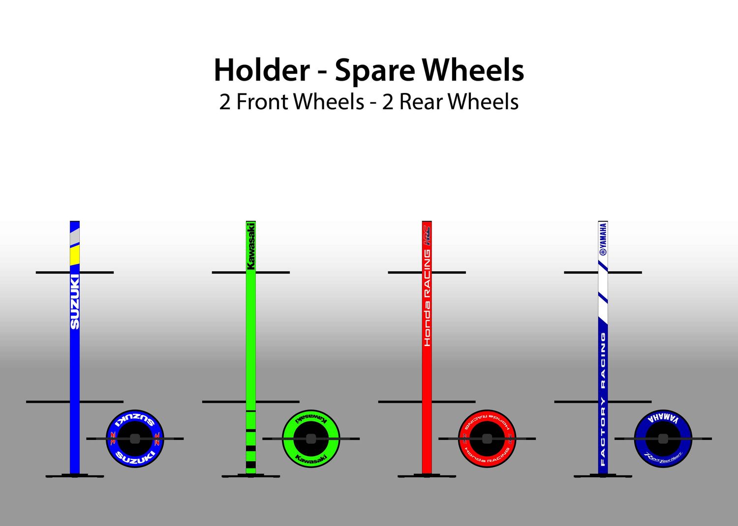 Spare Wheel Stands