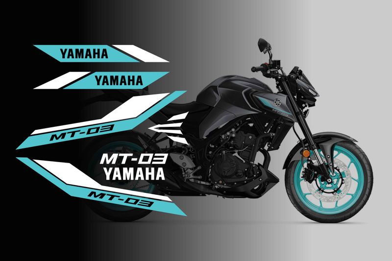 2020-2024 Yamaha MT-03 Decals