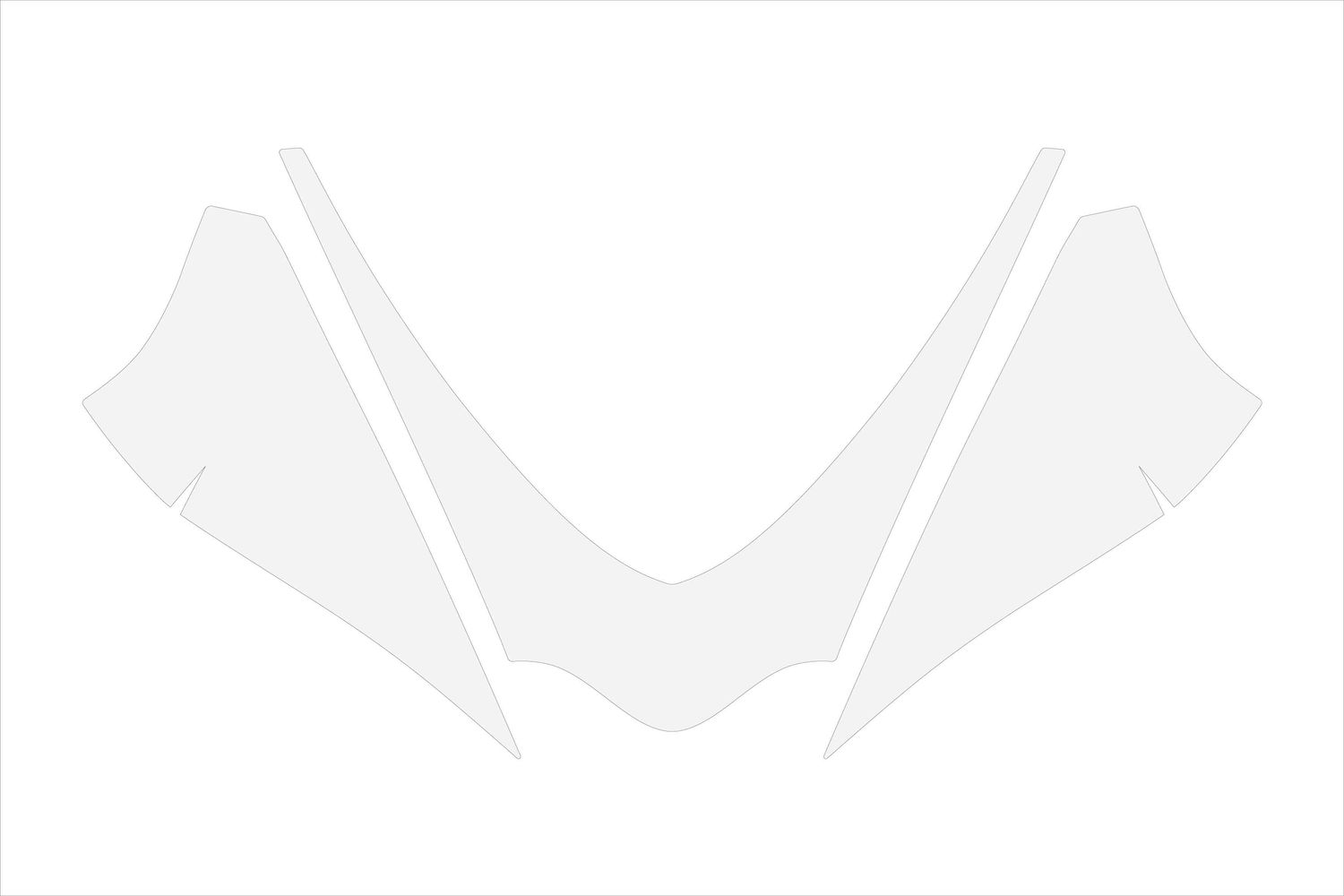 2020 Aprilia Tuono 1100 PPF - Front Fairing
