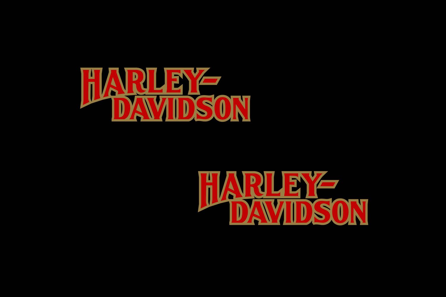 Harley Davidson - Red MetGold