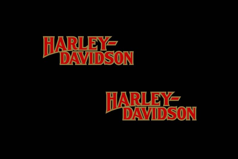 Harley Davidson - Red MetGold