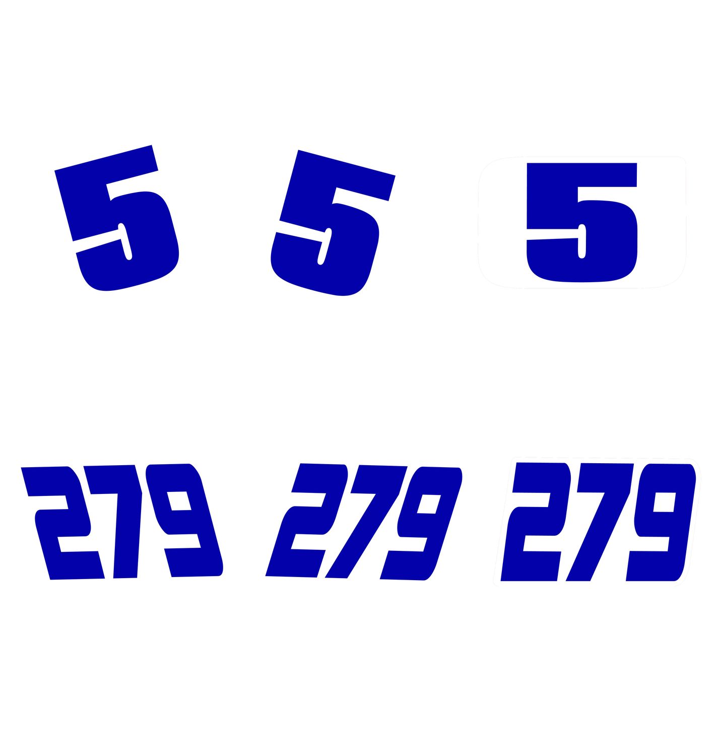 Race Numbers 5 &amp; 279 Complete
