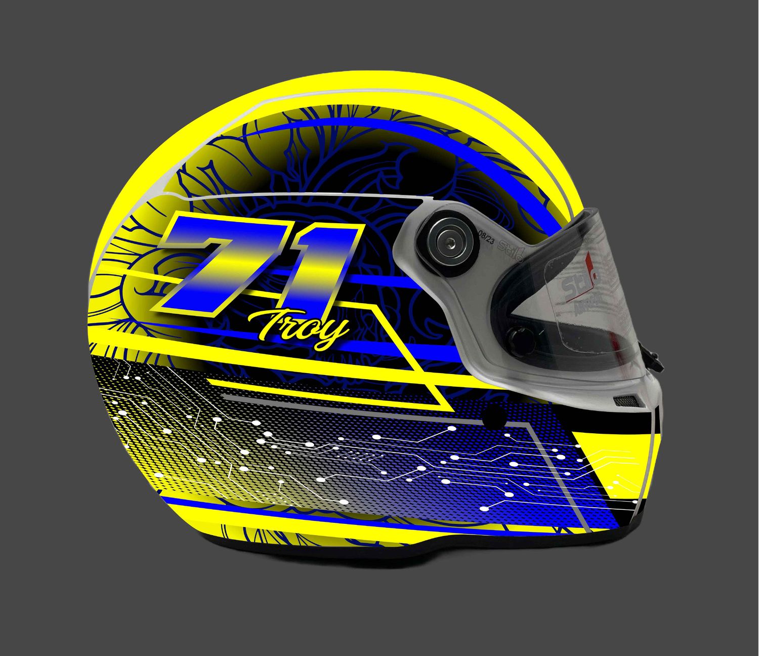 Stilo Karting Helmet Graphics