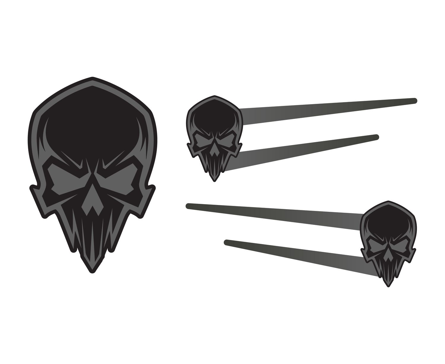 Punisher Skull Decals