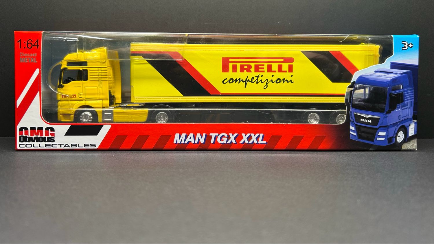 MAN TGX - PIRELLI Motorsport Transporter