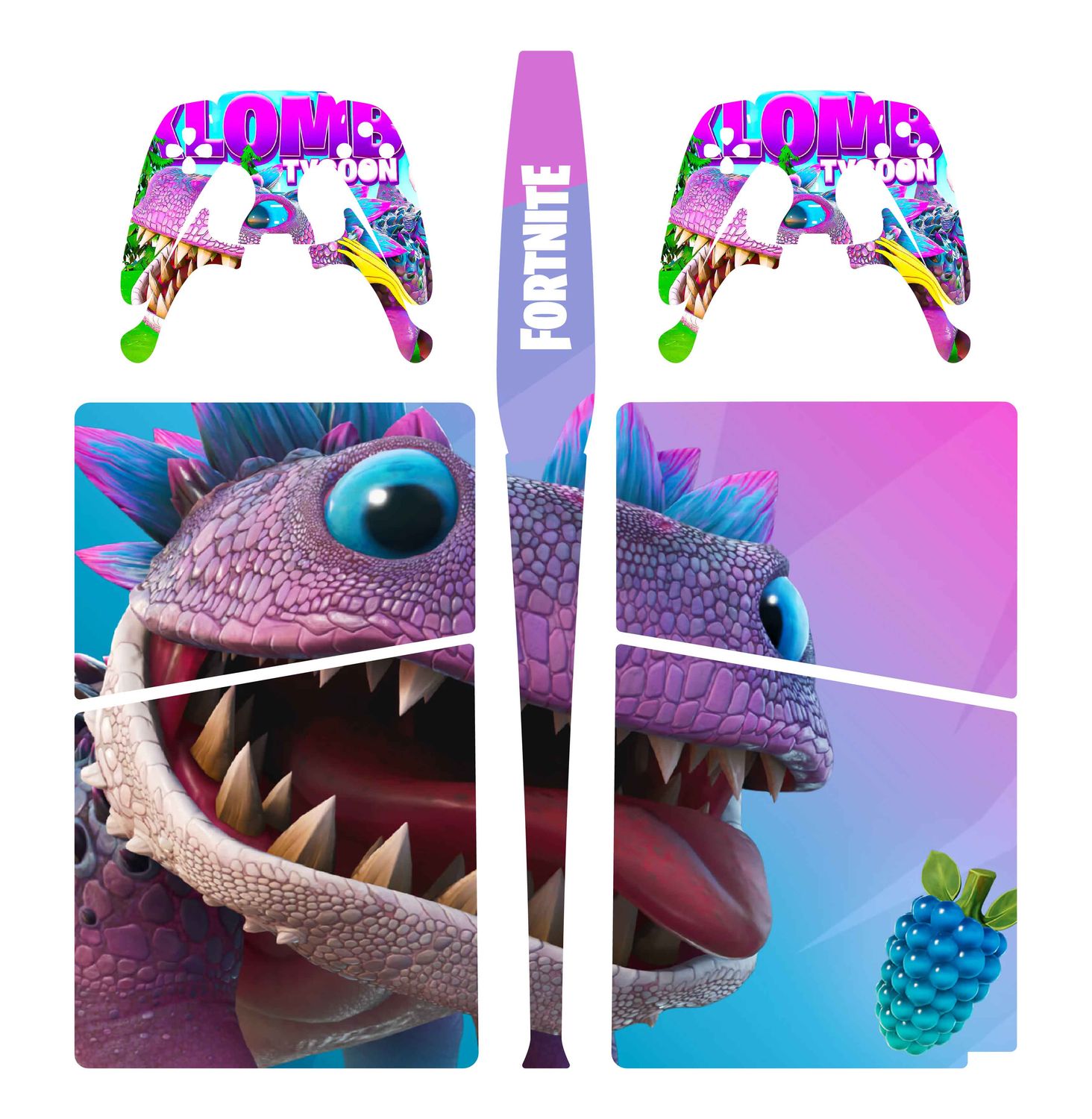 PS5 Digital Skin - Fortnite KLOMBO