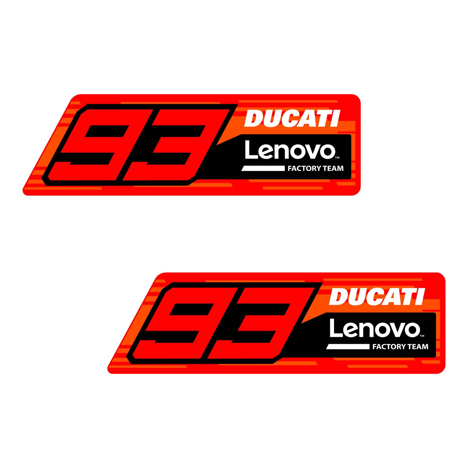 MM93 Ducati Team Decals