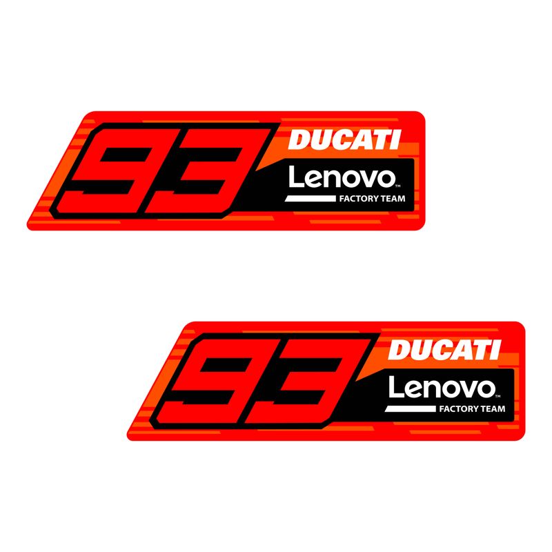 MM93 Ducati Team Decals