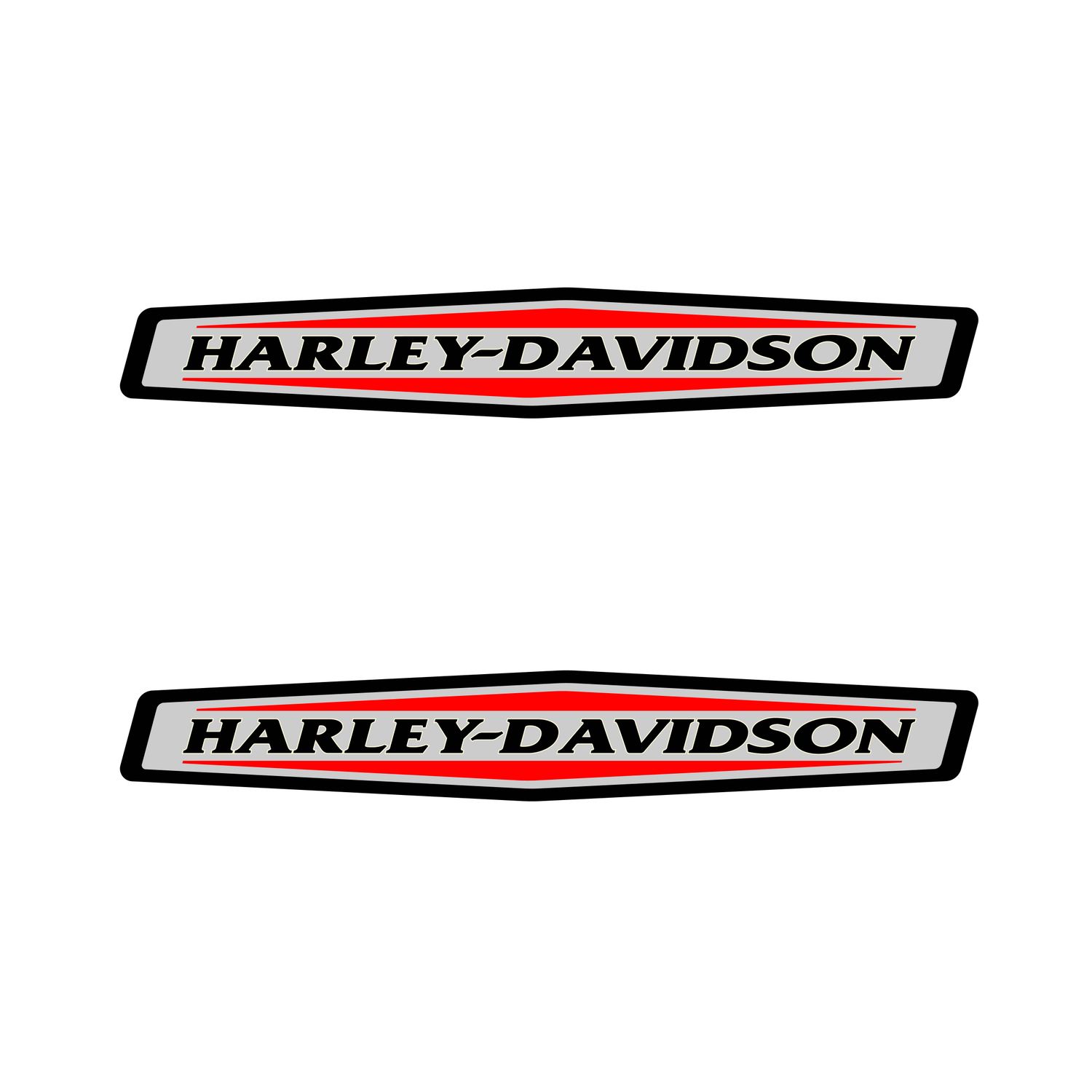 Harley Davidson Tank Decals