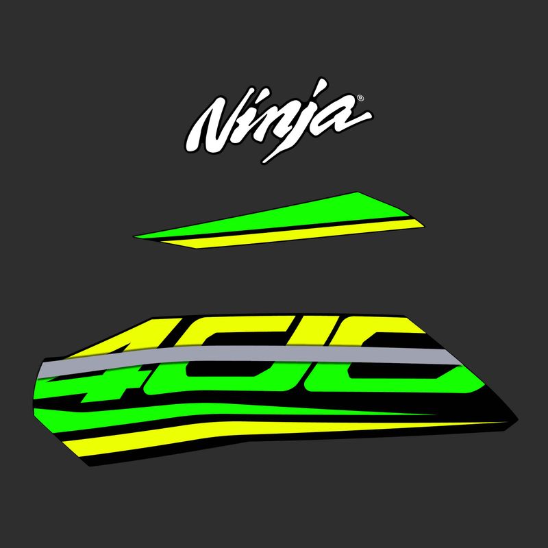 Ninja 400 Decals LHF 2018/19