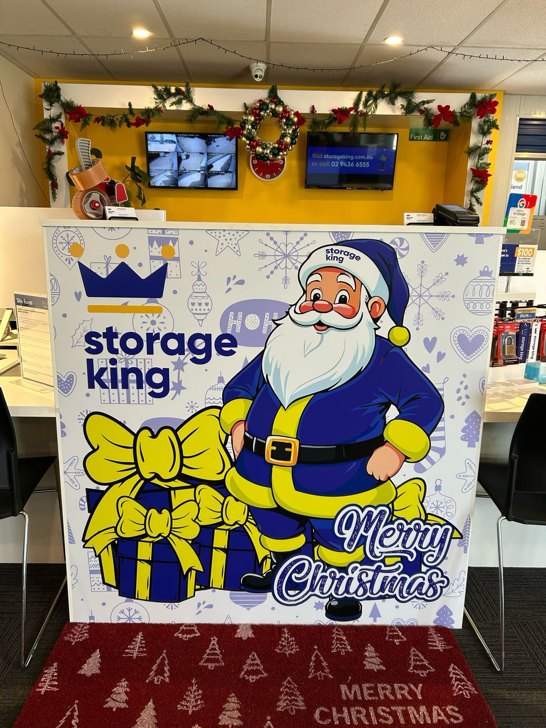 Front Counter Christmas Art