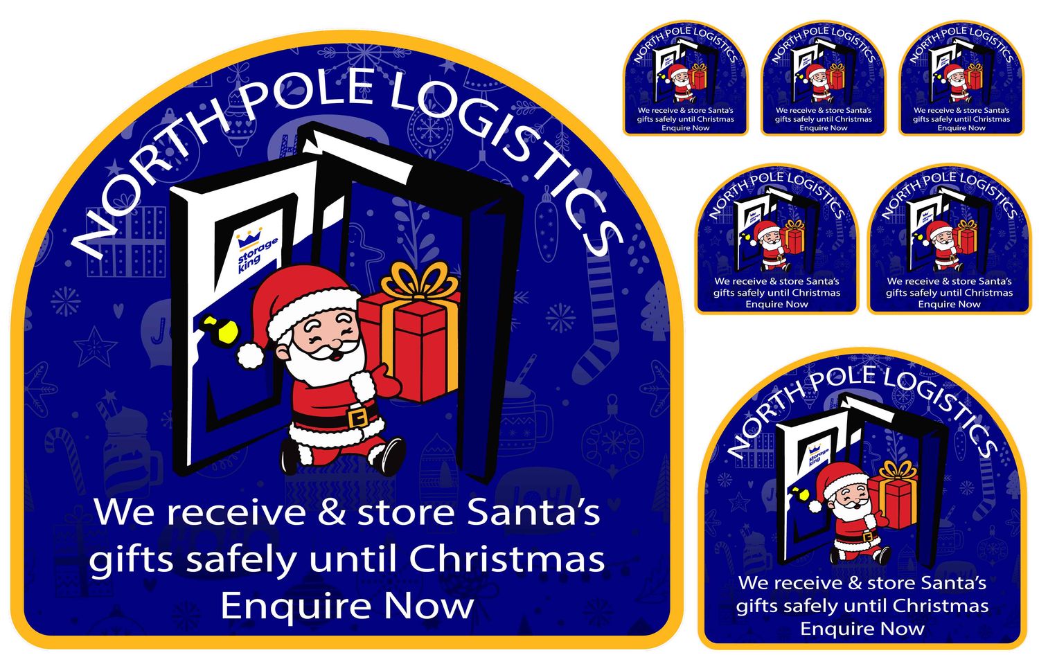 Northpole Logistics Decals