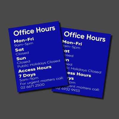 Office Hours