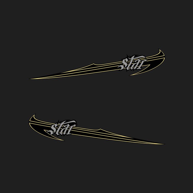 Yamaha Star Tank Decals