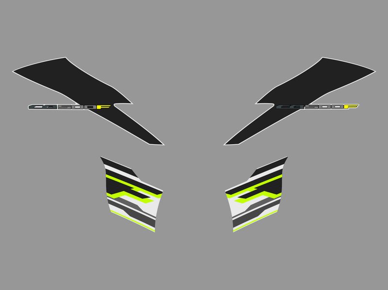 2015/16 Honda CB500F Radiator Shroud Decals
