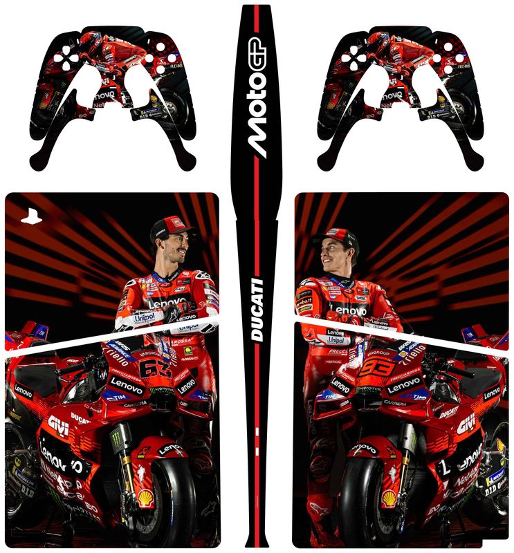 PS5 Digital Skin - Factory Ducati MotoGP