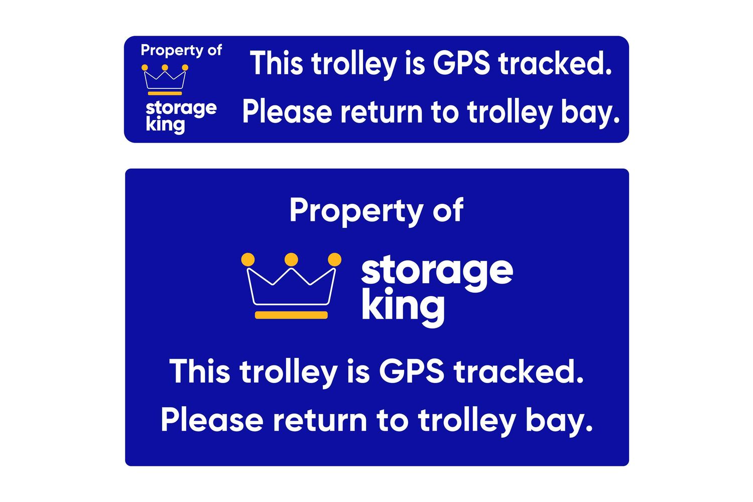 Trolley GPS Decal Packs - Base &amp; Handle