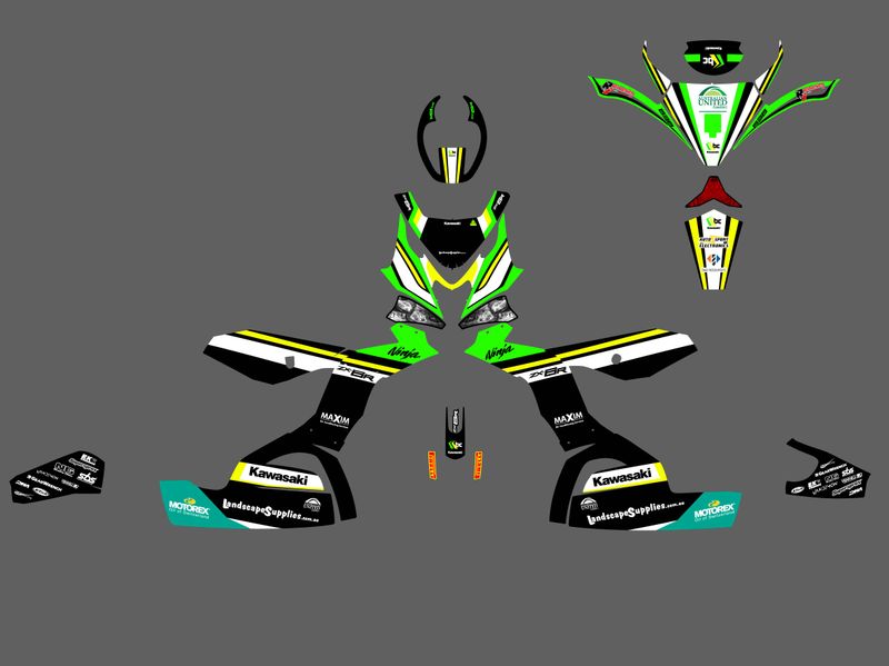 BC Performance Kawasai ZX6R Race Bike