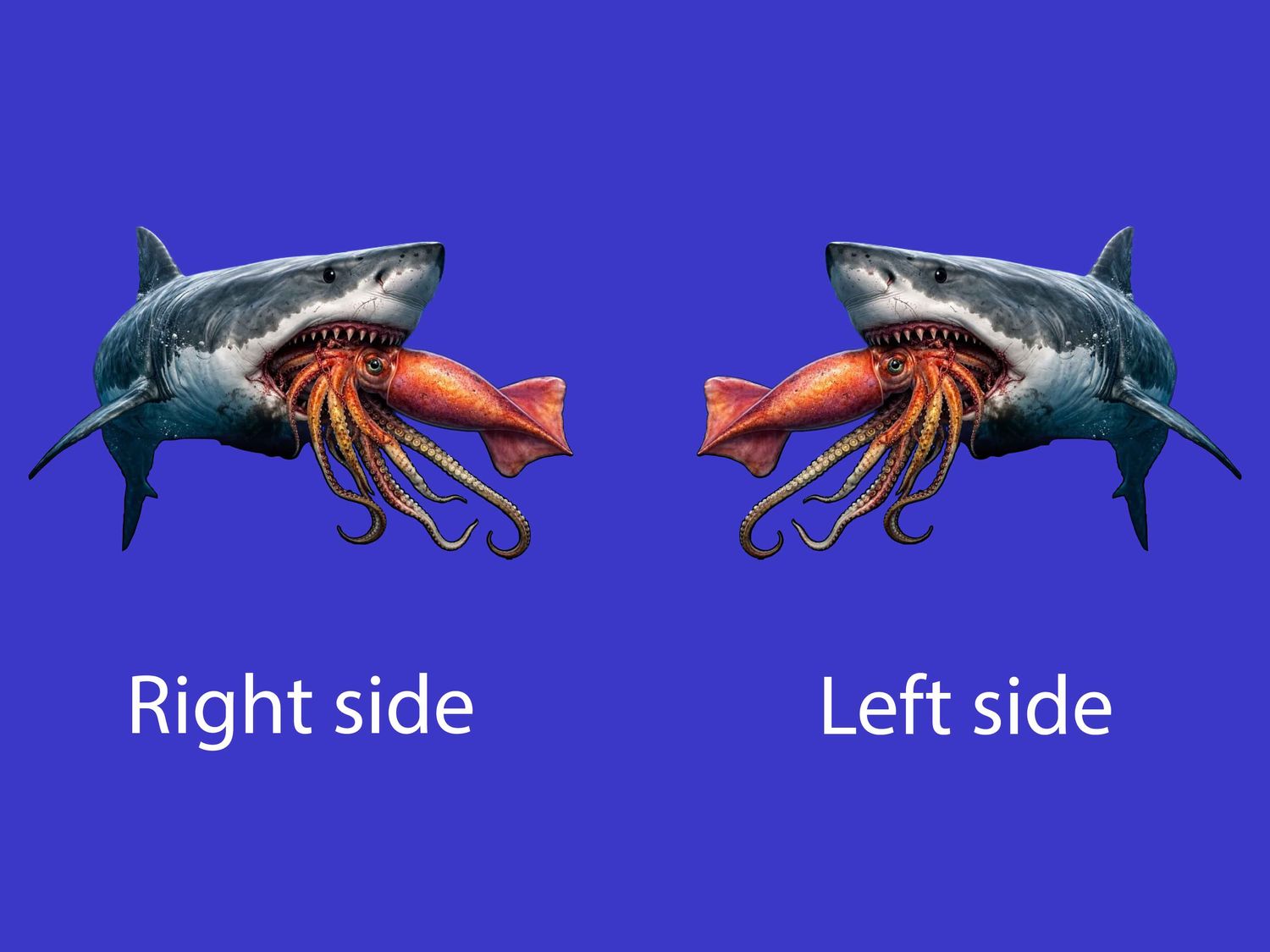 Boat Decals - Shark &amp; Squid