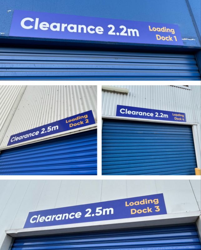 Loading Dock Signs