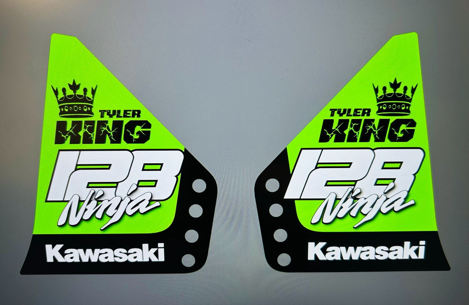 Personalised Race Stand Decals