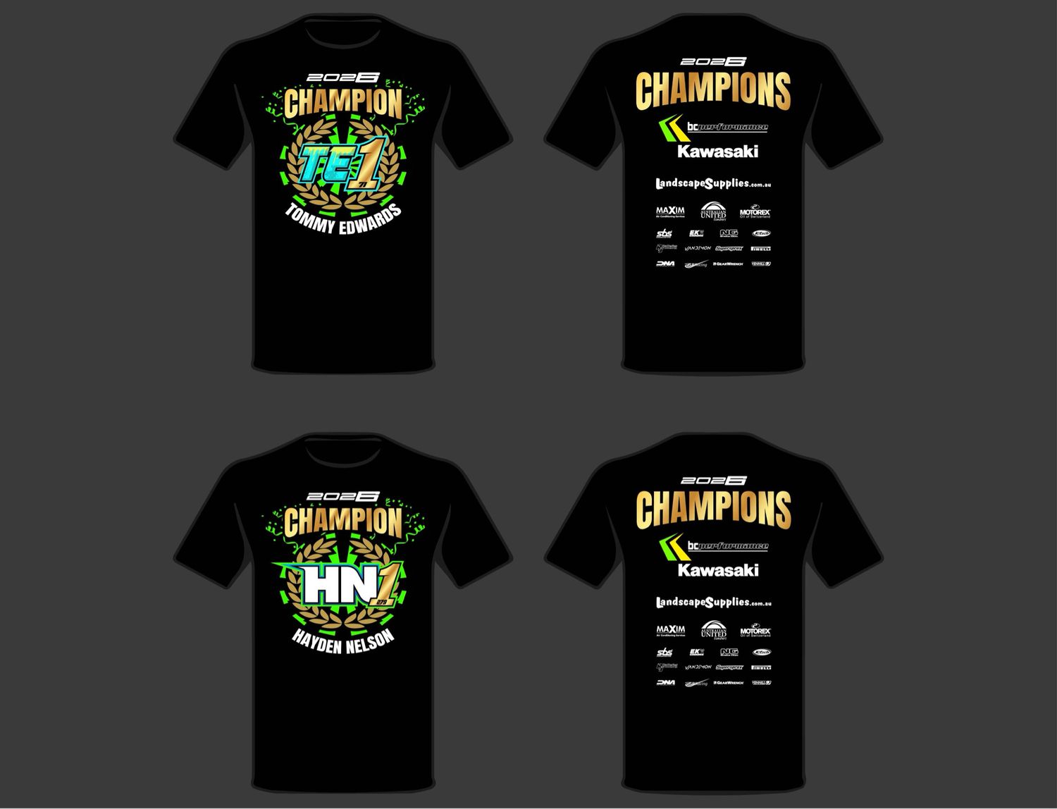 BC Performance 2026 Championship Tshirts