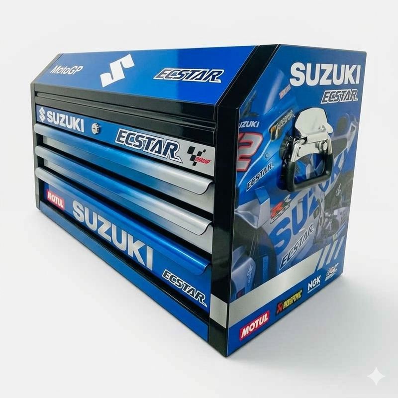 MotoGP Inspired Ecstar Suzuki Tool Chest
