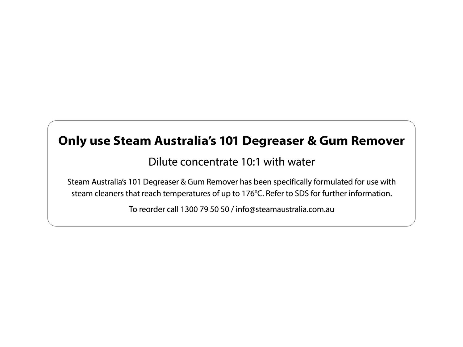 Steam Aust USE 101 decal