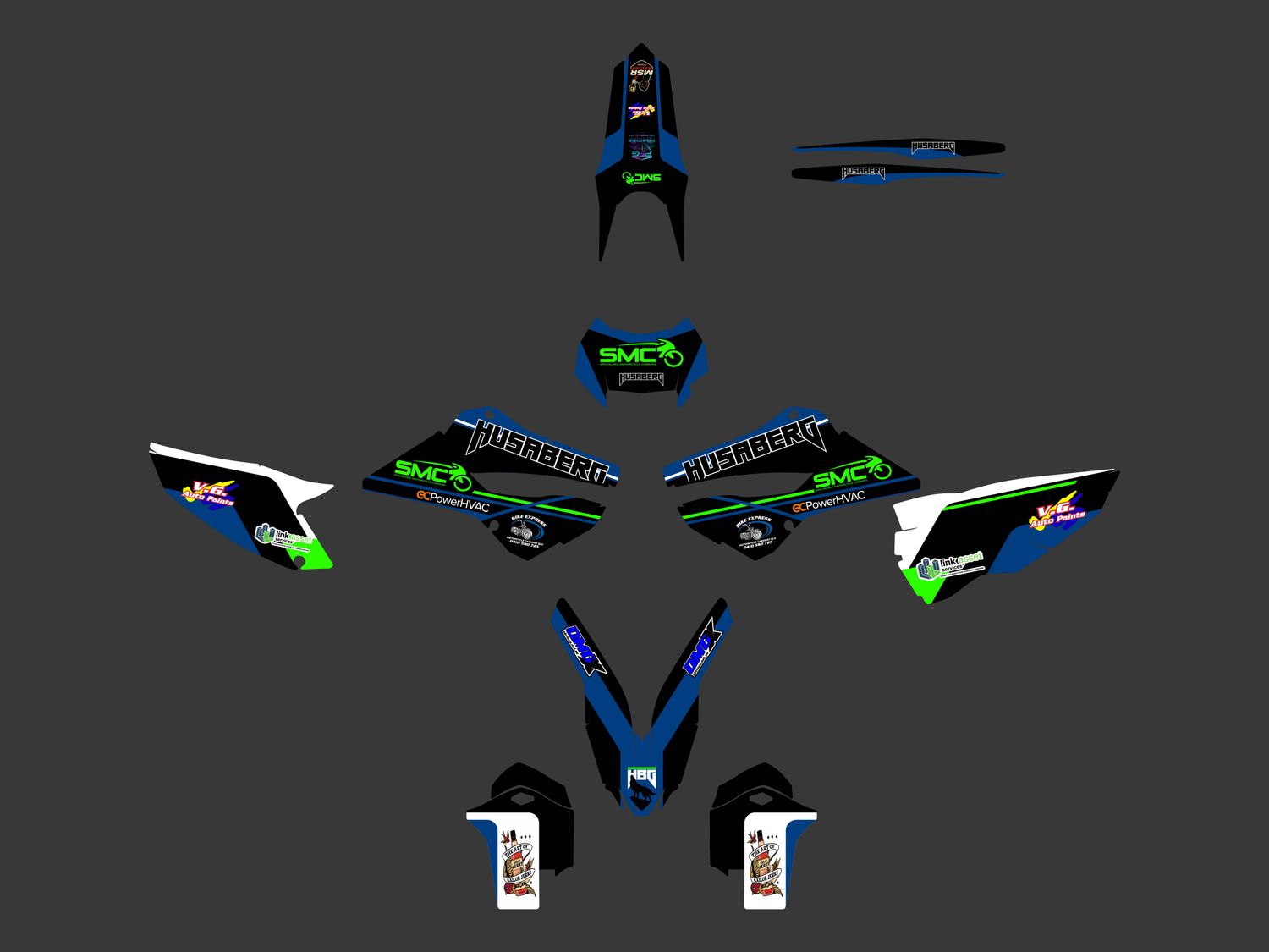 Husaberg FE501 2013 Graphics Kit