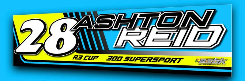 Ashton Reid 28 - Name Sign