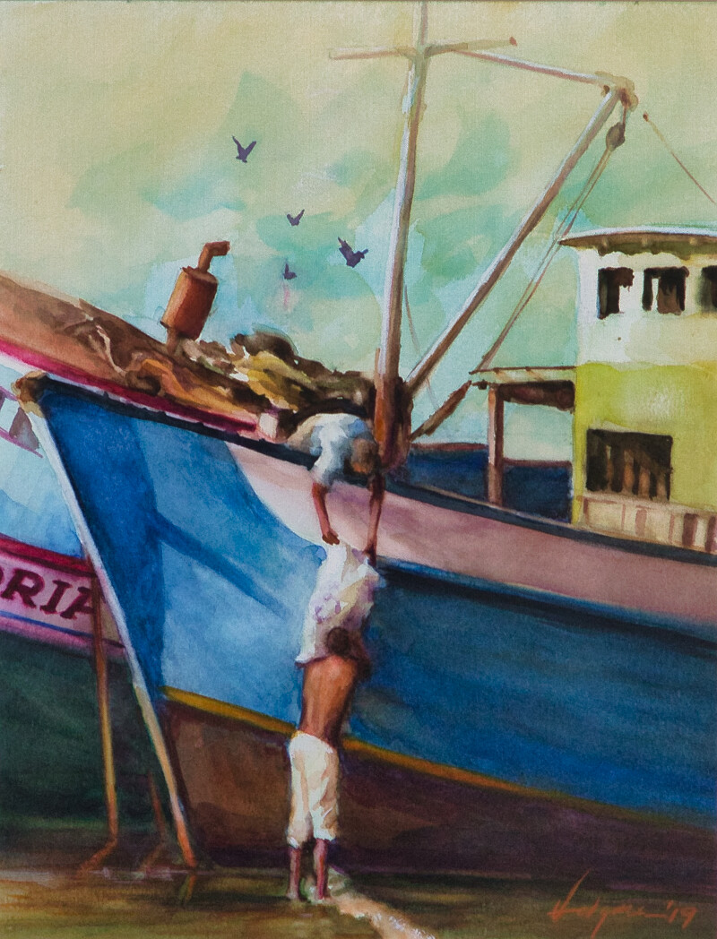 Roberto Vergara - Sin Titulo ( pescadores )