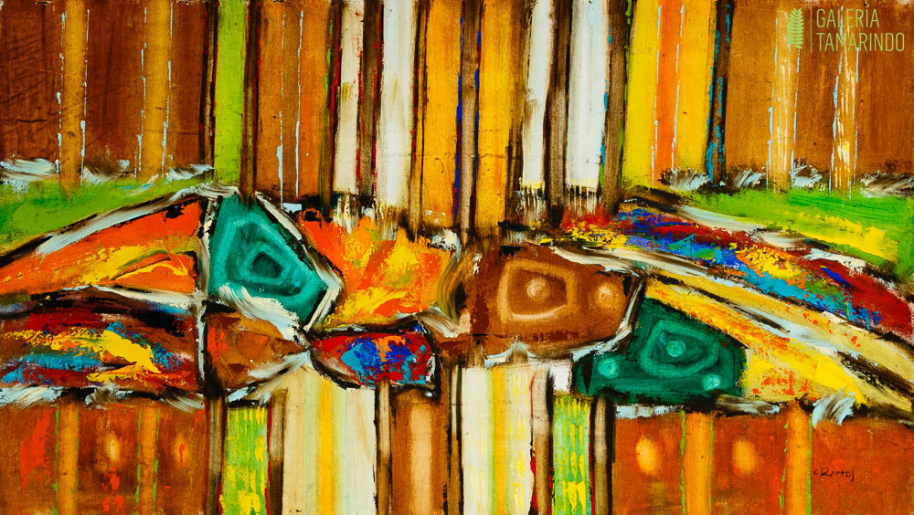 Carlos Ramos - Ocres Naranja y verdes