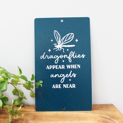 Dragonflies appear when Angels are near