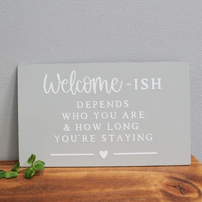 Welcome-ish